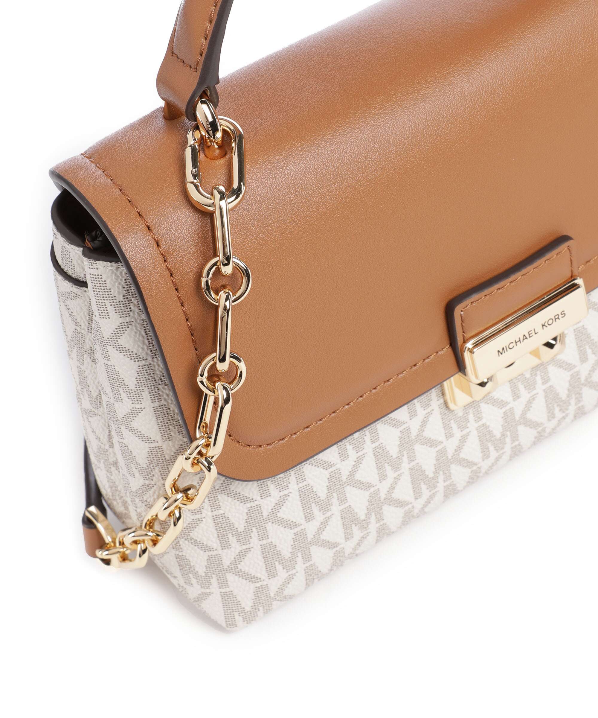 Michael Kors Tribeca XS Handbag vanilla/acorn