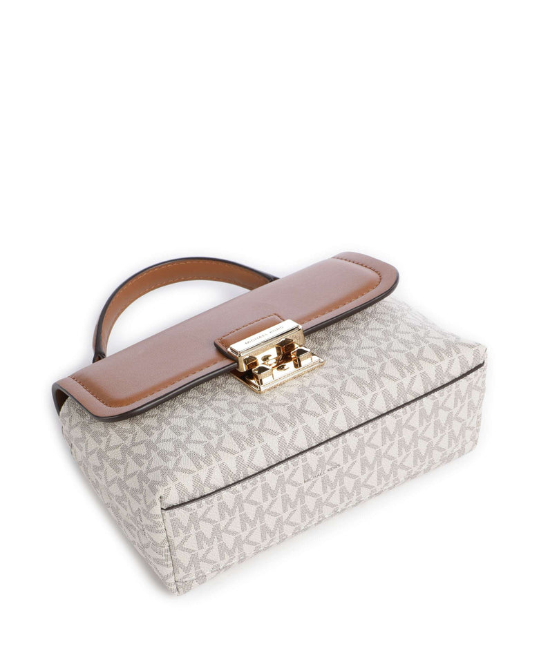 Michael Kors Tribeca XS Handbag vanilla/acorn
