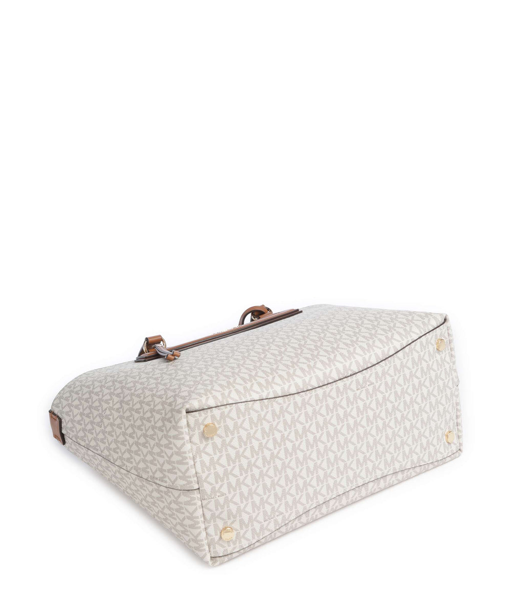 Michael Kors Jet Set Travel Medium Tote bag vanilla/acorn