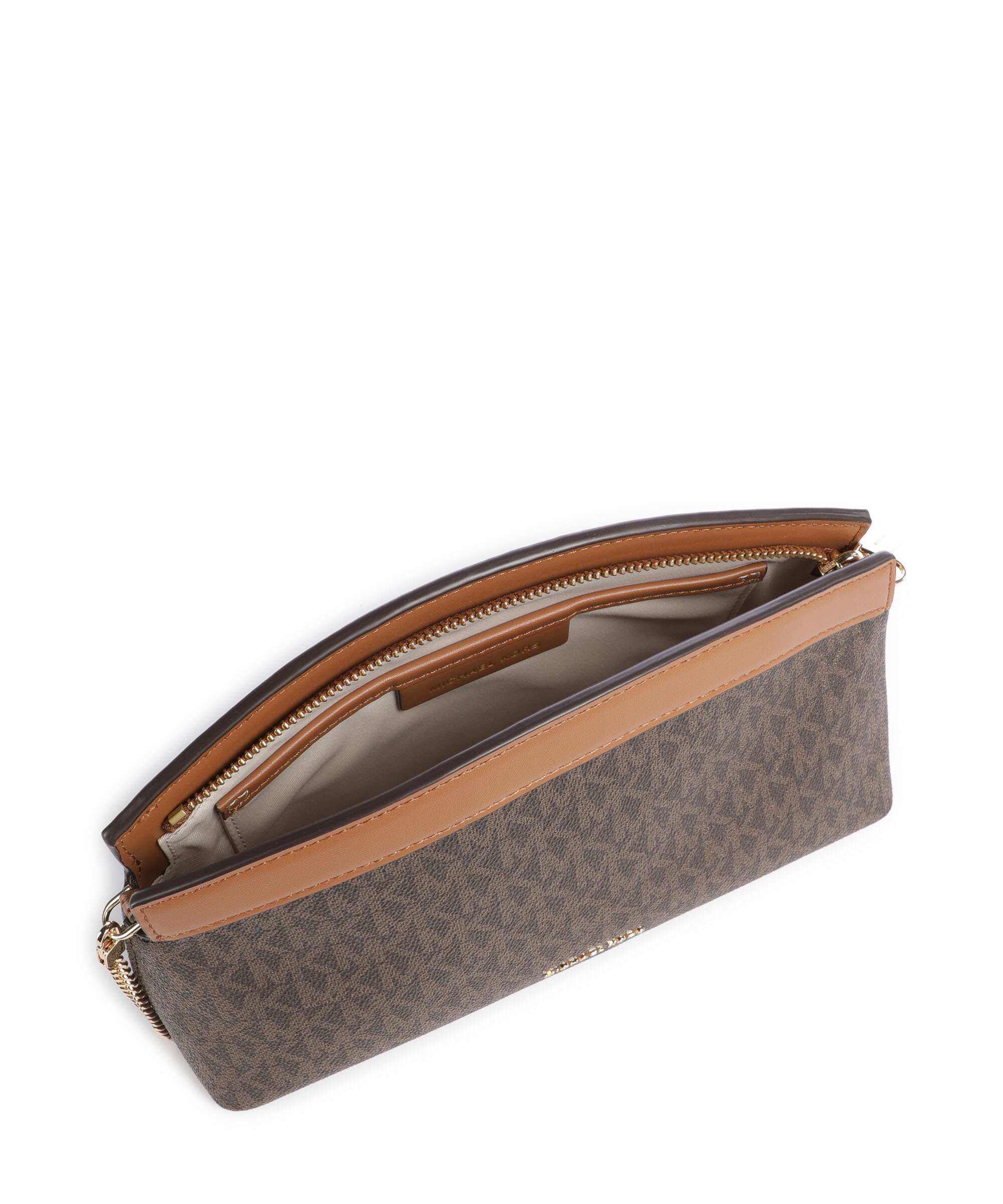 Michael Kors Athena Small Shoulder bag brown/acorn