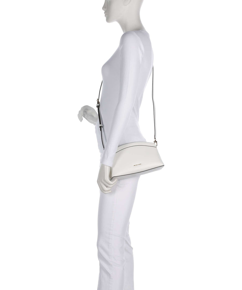 Michael Kors Athena Dome Chain Small Shoulder bag optic white