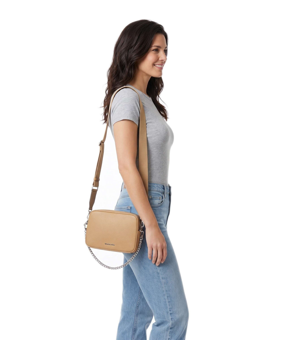 Michael Kors Bryant Medium Crossbody bag peanut