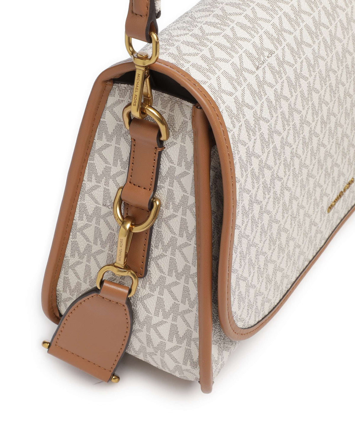 Michael Kors Holmes Medium Shoulder bag vanilla/acorn