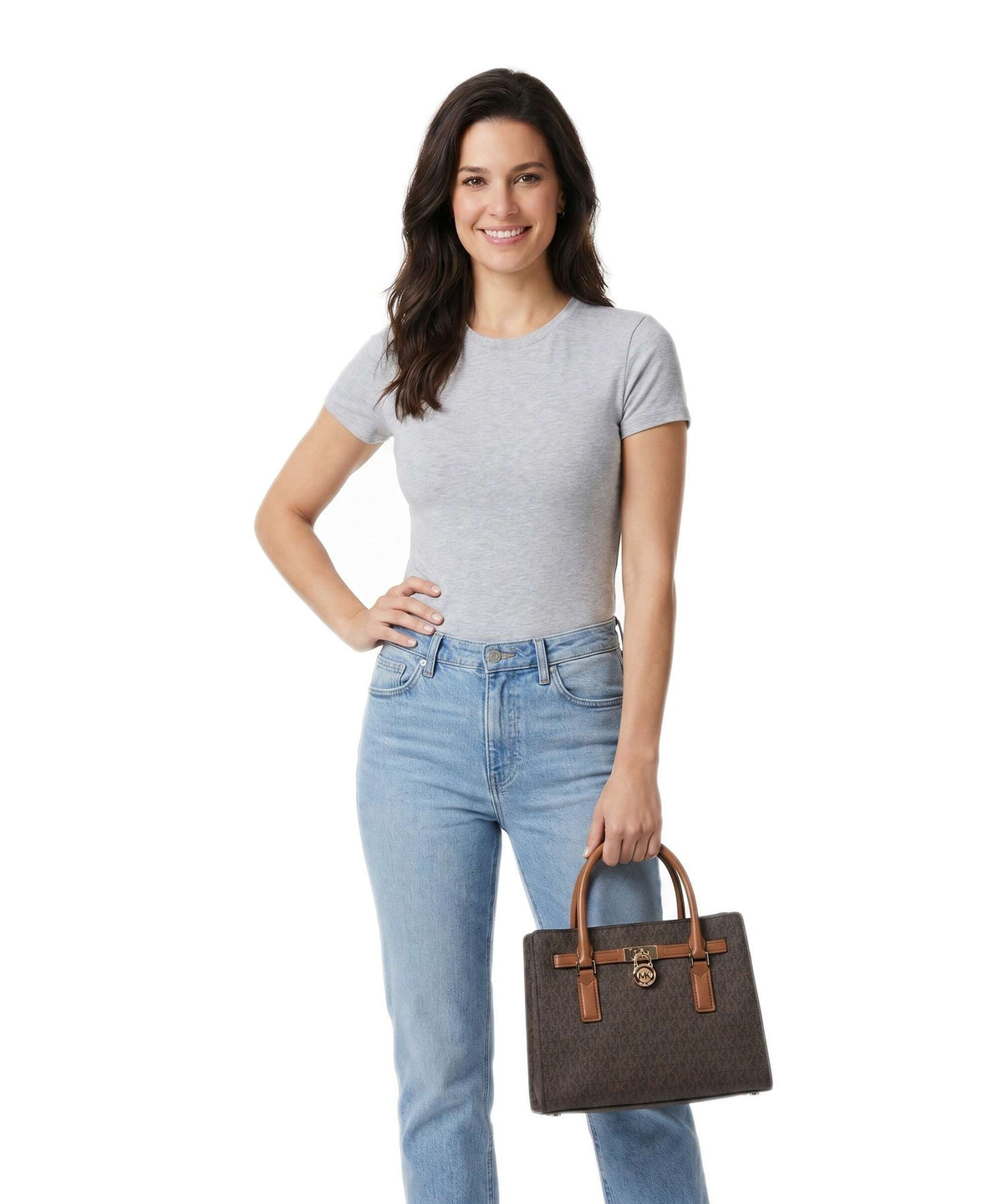 Michael Kors Hamilton Moderne Small Handbag brown/acorn