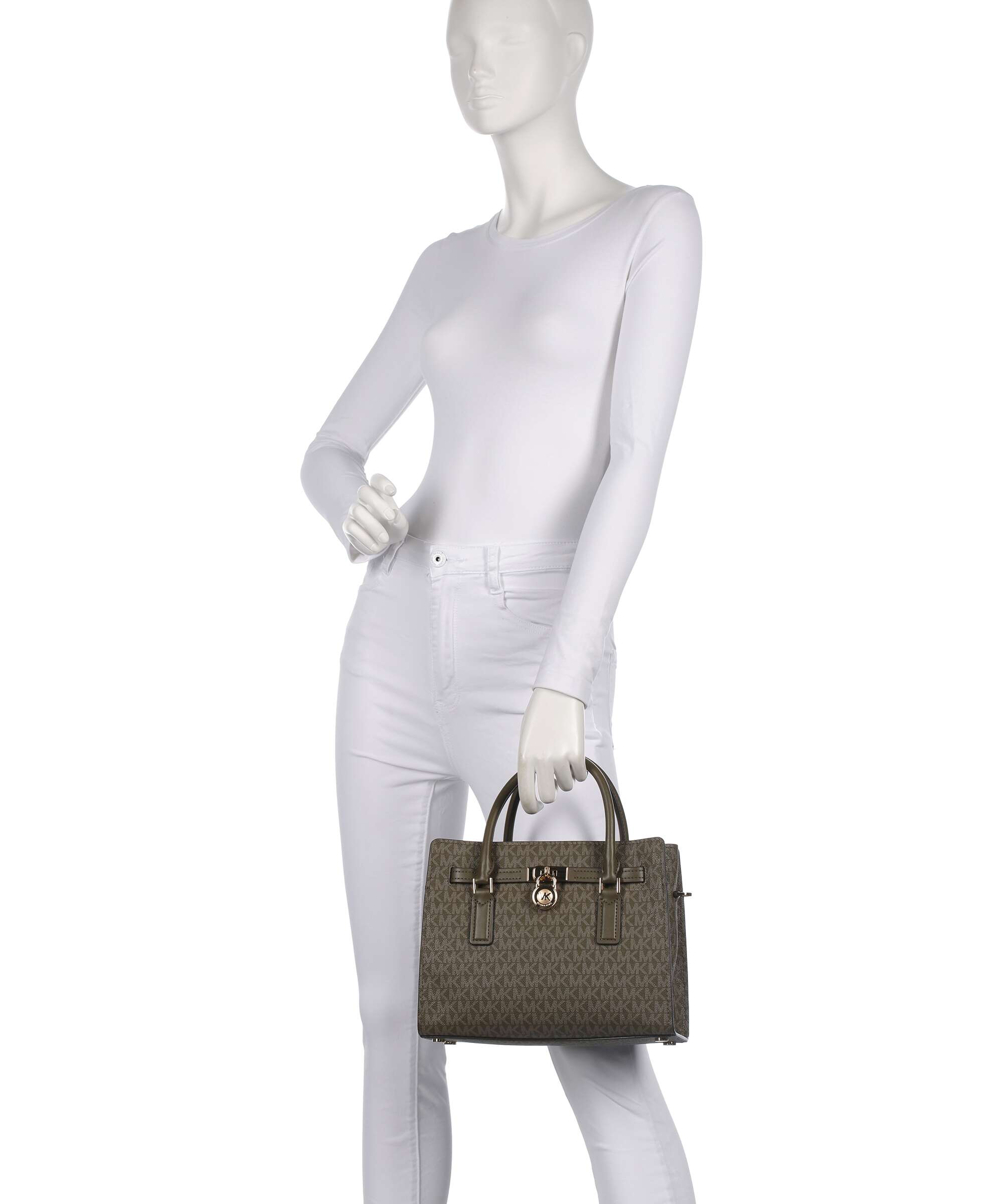 Michael Kors Hamilton Moderne Small Handbag loden