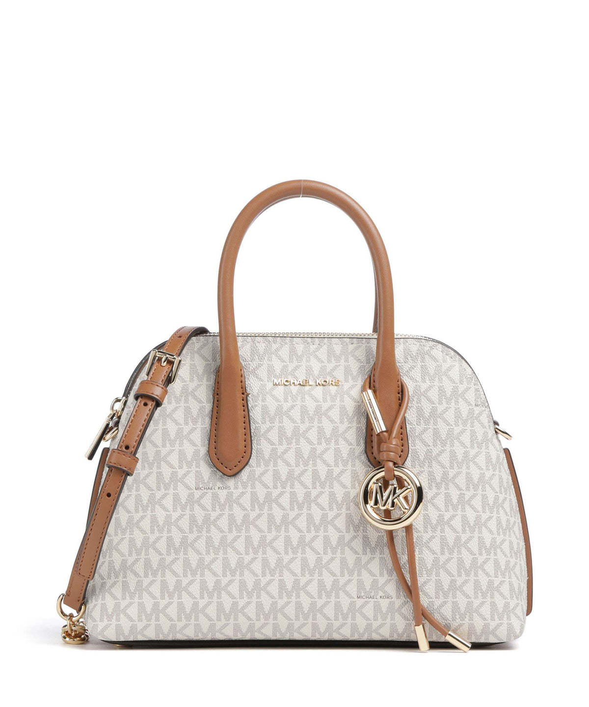 Michael Kors Freddie Medium Handbag vanilla/acorn