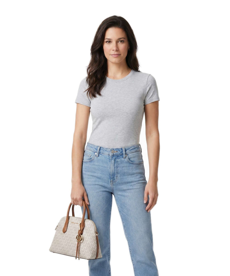 Michael Kors Freddie Medium Handbag vanilla/acorn