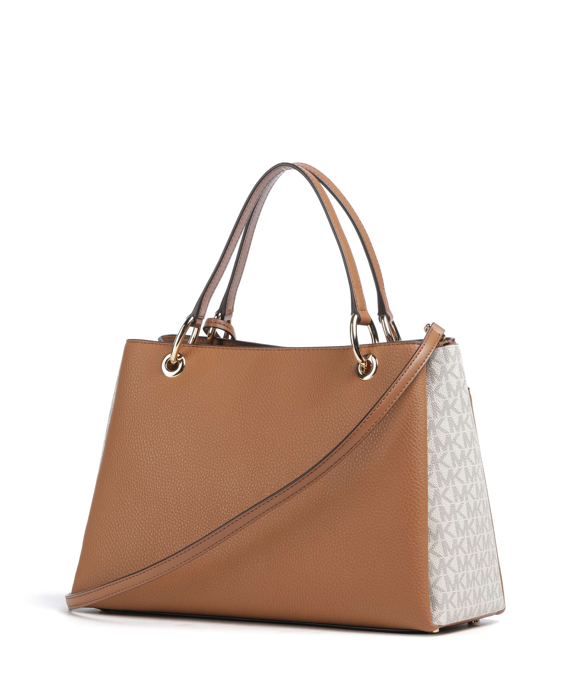 Michael Kors May Medium Handbag vanilla/acorn