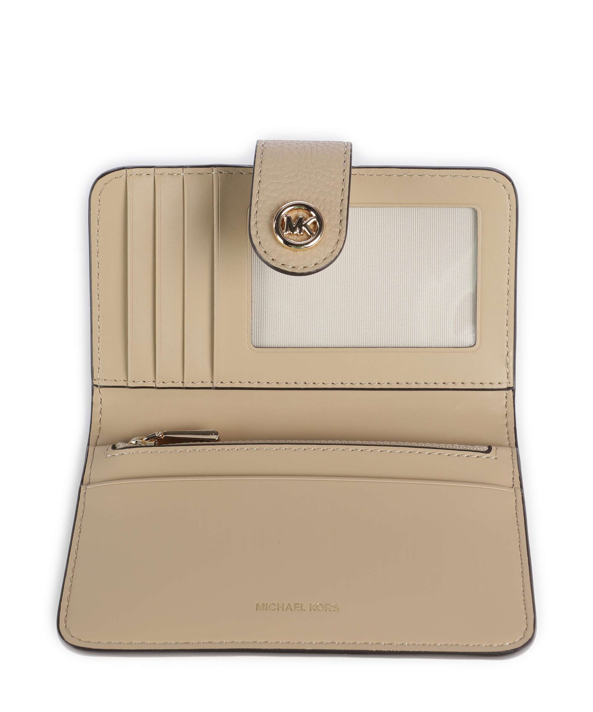 Michael Kors MK Pop Charm Medium Wallet khaki