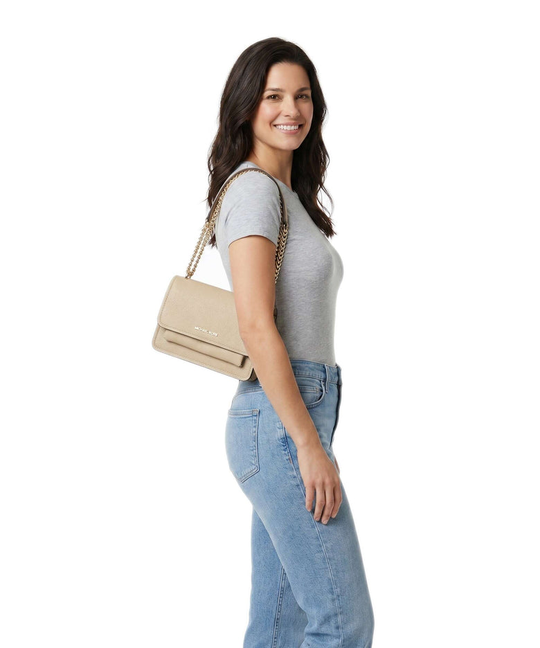 Michael Kors Claire Small Shoulder bag khaki