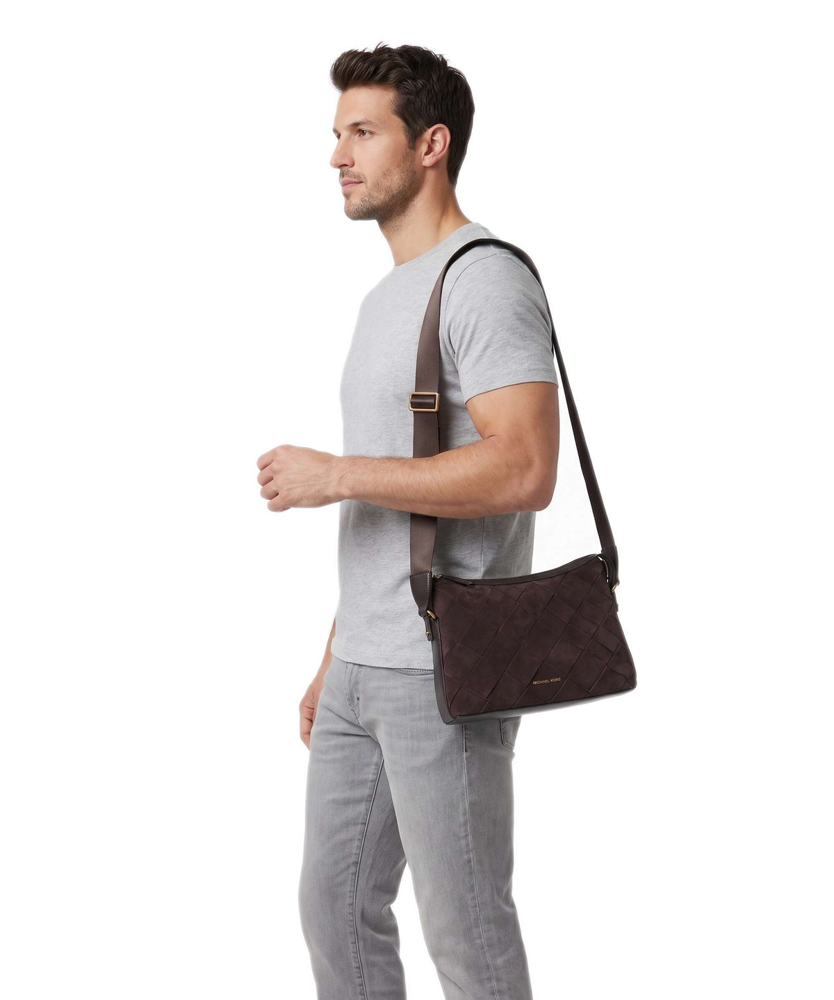 Michael Kors Nicolas Small Crossbody bag chocolate