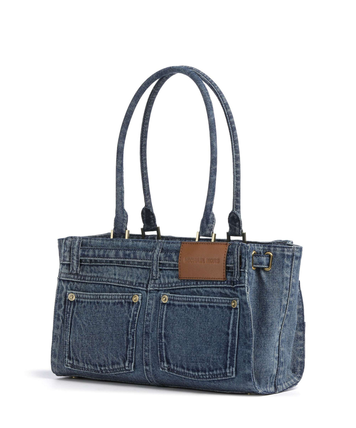 Michael Kors Hamilton Moderne Small Shoulder bag light wash blue