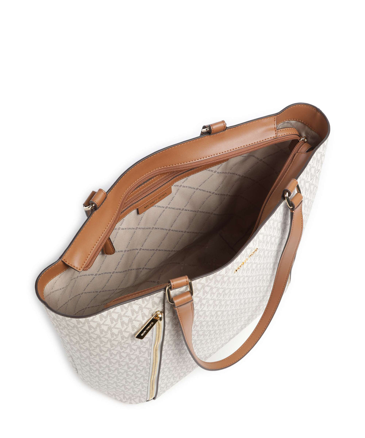 Michael Kors Nabela Large Tote bag vanilla/acorn