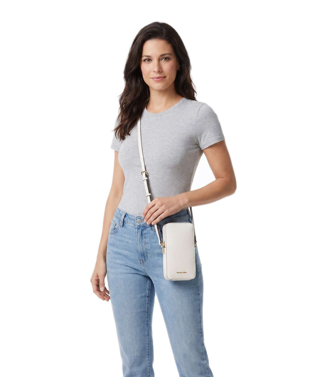 Michael Kors Jet Set Small Phone bag eggshell