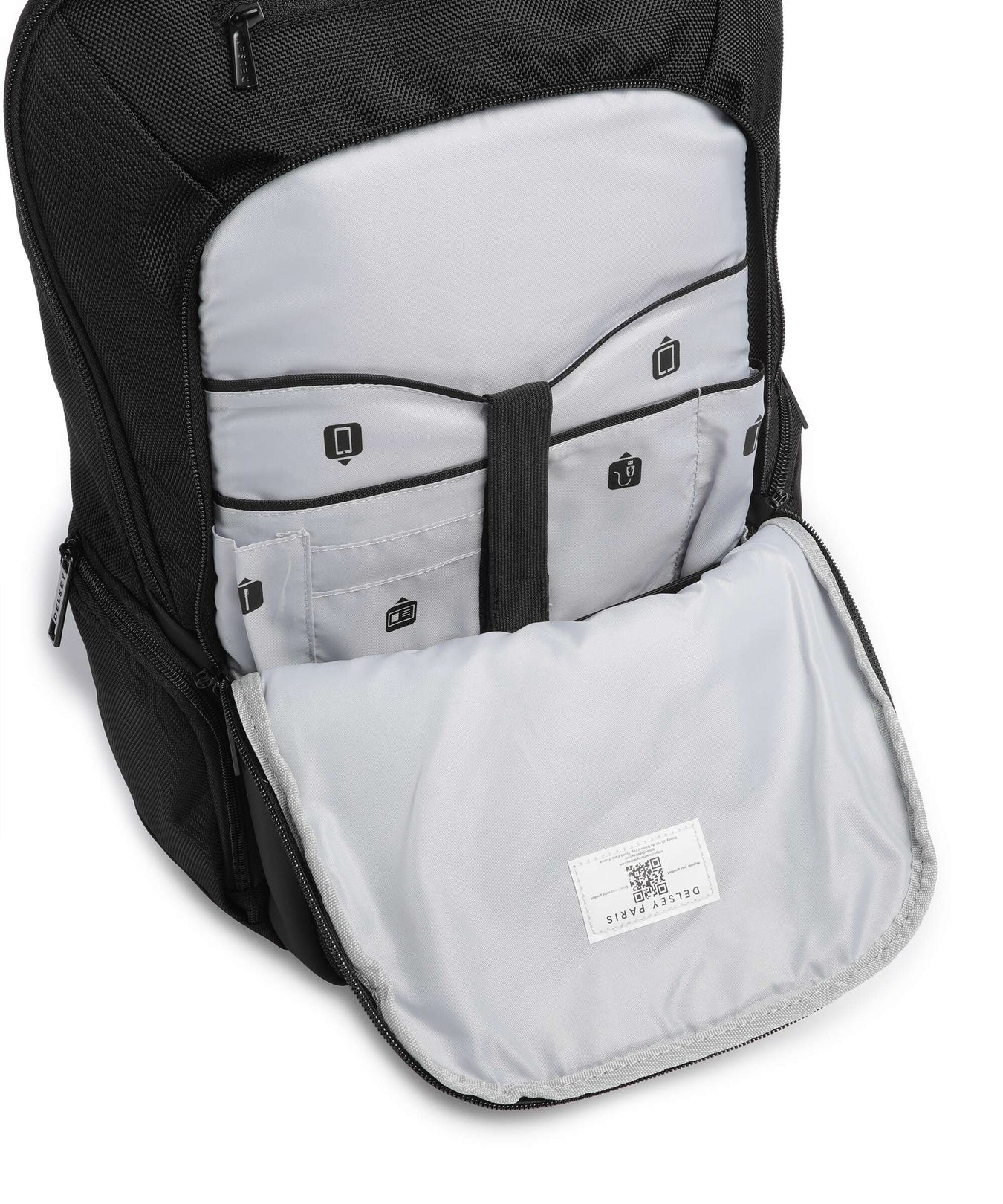 Delsey Paris Parvis Plus Backpack schwarz