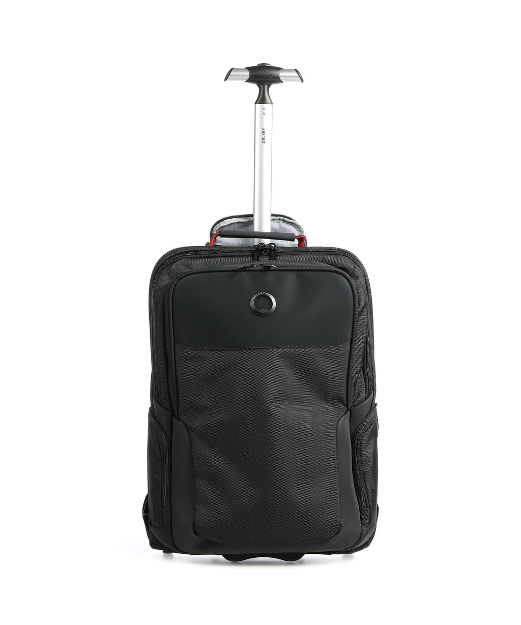 Delsey Paris Parvis Plus Backpack with wheels schwarz
