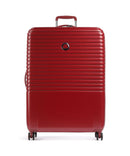 Delsey Paris Caumartin Plus 4-Rollen Trolley rote
