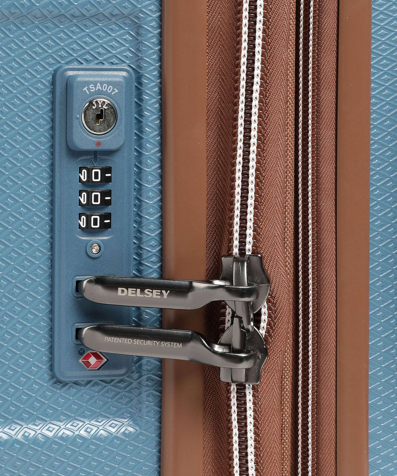 Delsey Paris St. Tropez Spinner (4 wheels) meerblau