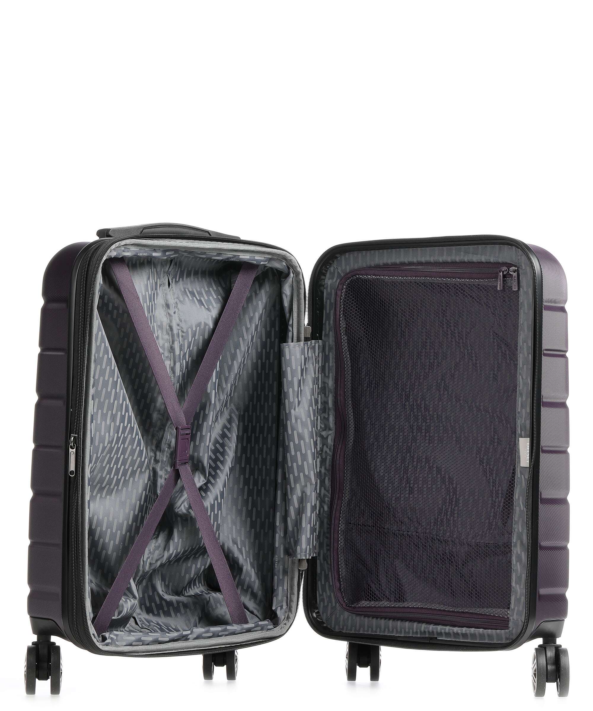 Delsey Paris Air Armour Spinner (4 wheels) dunkelviolett