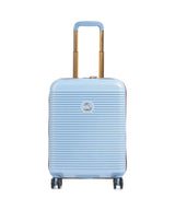 Delsey Paris Freestyle 4-Rollen Trolley himmelblau