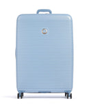 Delsey Paris Freestyle 4-Rollen Trolley himmelblau