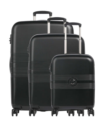 Delsey Paris Flanerie SE 4-Rollen Trolley Set black
