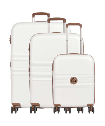 Delsey Paris Flanerie SE 4-Rollen Trolley Set champagne