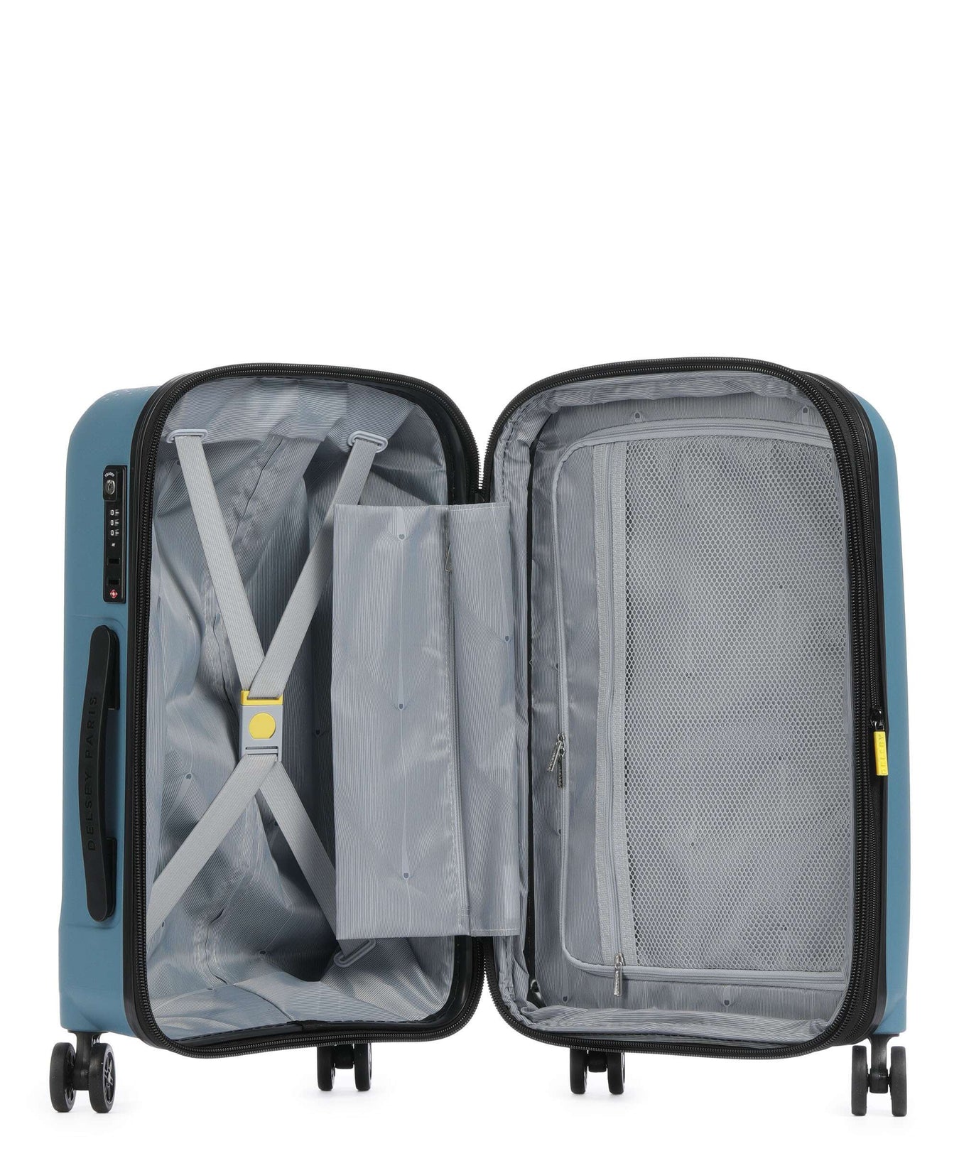 Delsey Paris Belmont Plus Spinner (4 wheels) zink blau