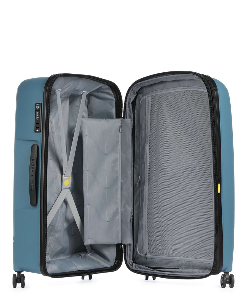 Delsey Paris Belmont Plus Spinner (4 wheels) zink blau