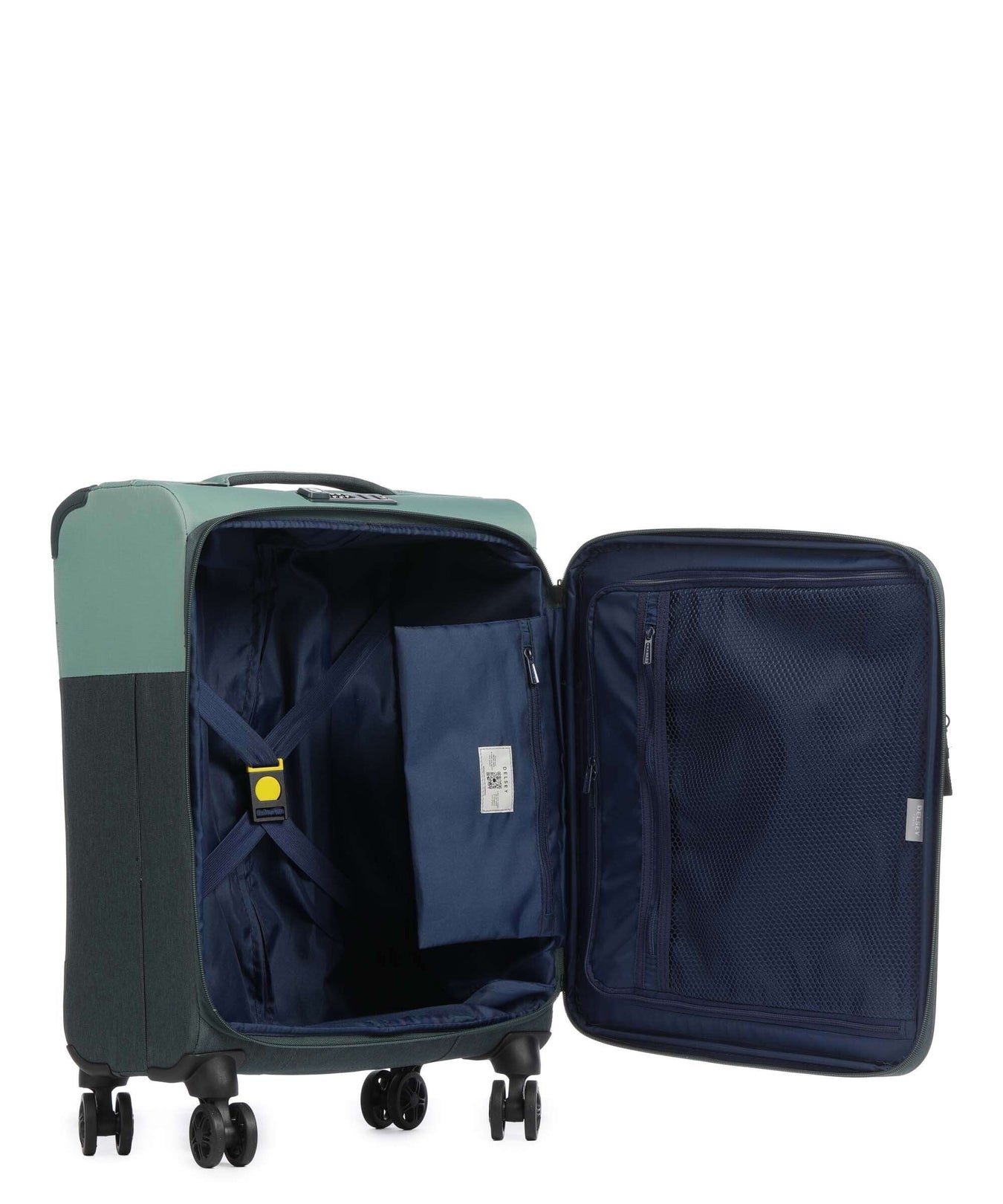 Delsey Paris Brochant 3 Spinner (4 wheels) gruen