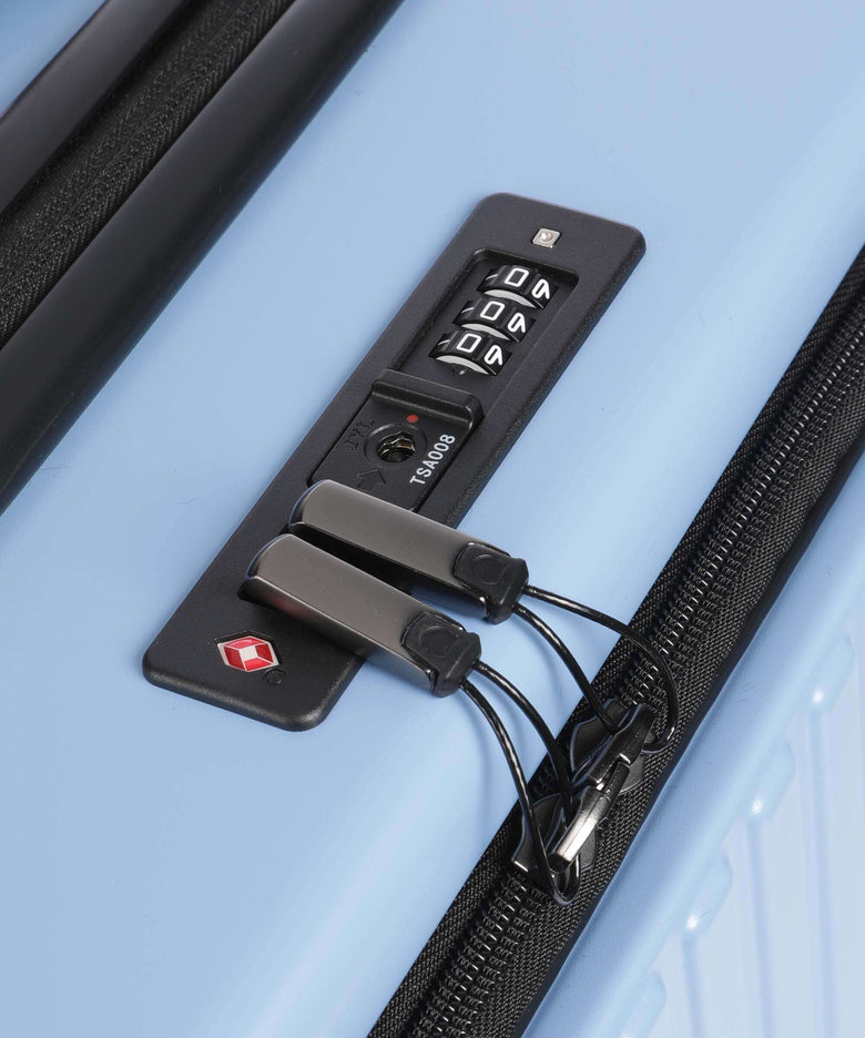 Delsey Paris Securitime Spinner (4 wheels) lavendelblau