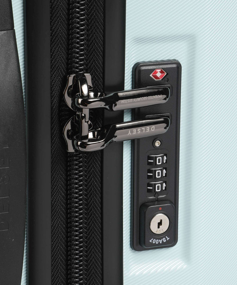 Delsey Paris Karat 2.0 Spinner (4 wheels) himmelblau