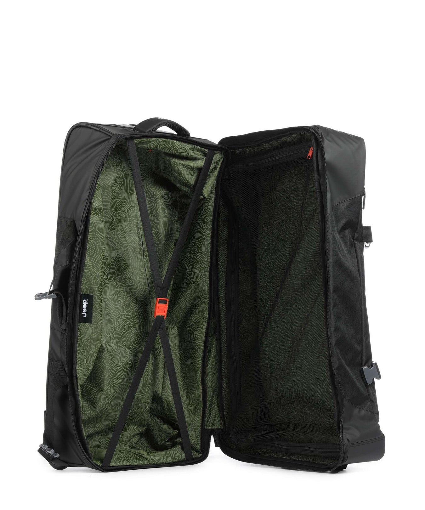 Jeep JS007C 82 Travel bag with wheels black