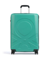Delsey Paris x United Colors of Benetton Fabrica Valise 4 roues green
