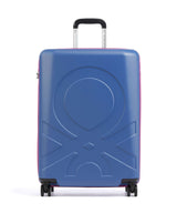 Delsey Paris x United Colors of Benetton Fabrica Valise 4 roues blue