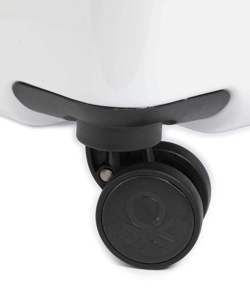 Delsey Paris x United Colors of Benetton United Spinner (4 wheels) white