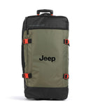 Jeep JS007C 82 Sac de voyage à roulettes avocado green