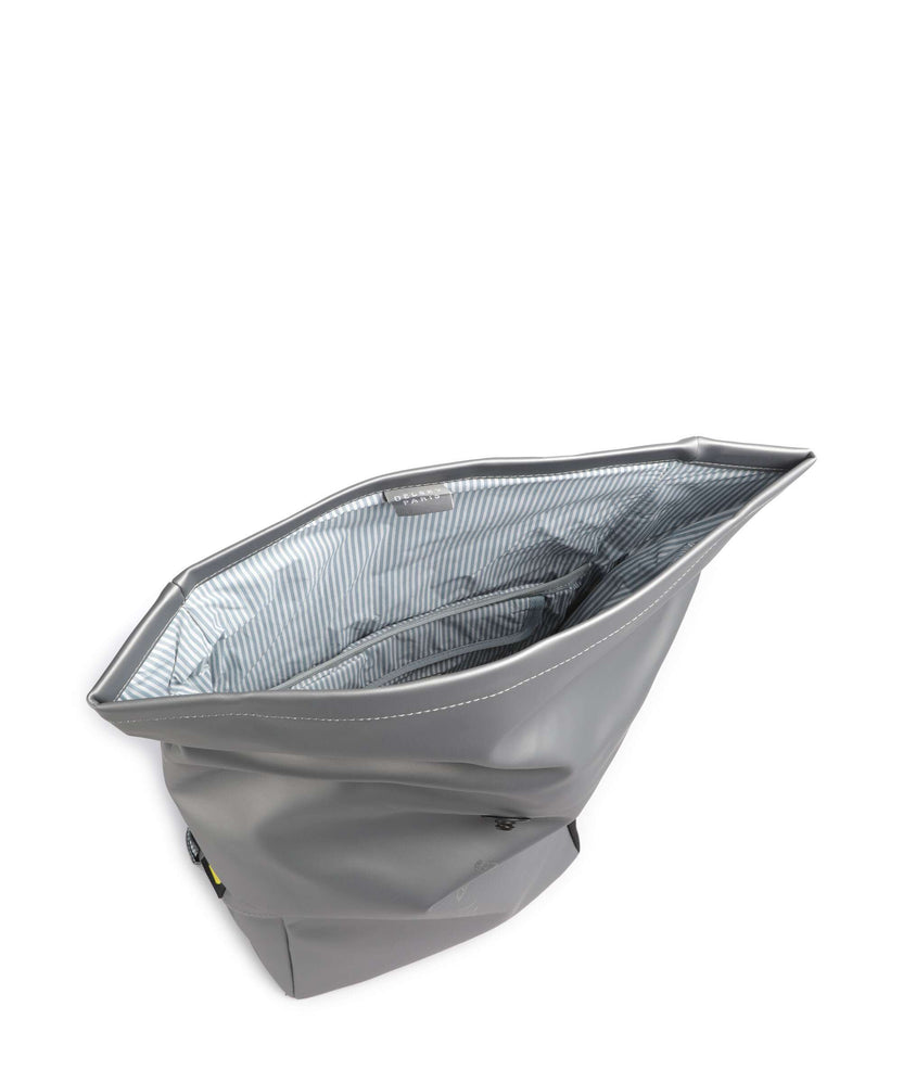 Delsey Paris Turenne Soft Rolltop backpack silber