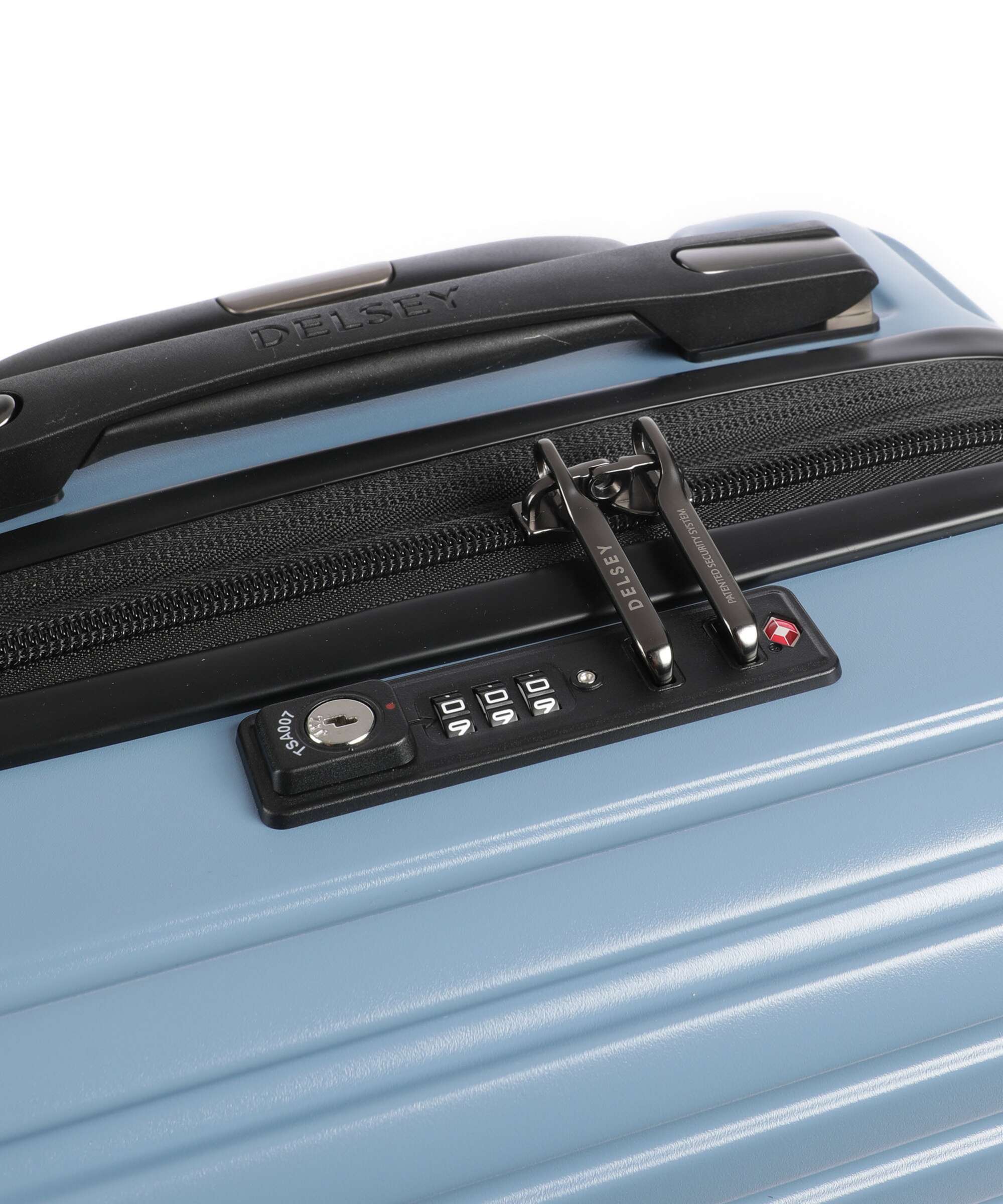 Delsey Paris Caumartin Plus Spinner (4 wheels) zinc blue