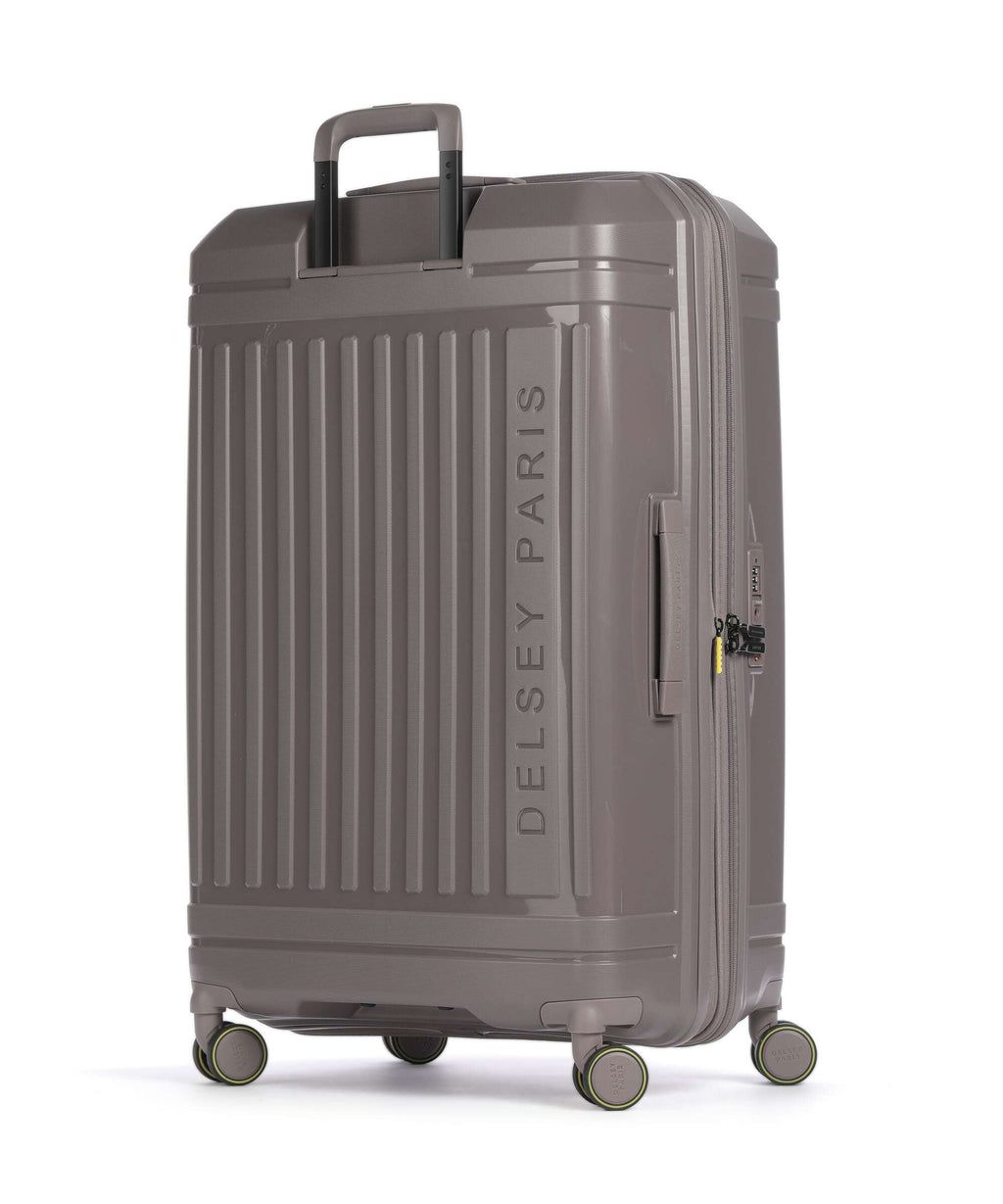 Delsey Paris Lutece Spinner (4 wheels) brown