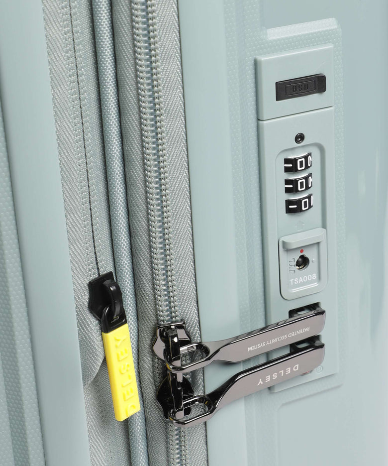 Delsey Paris Lutece Spinner (4 wheels) sage green