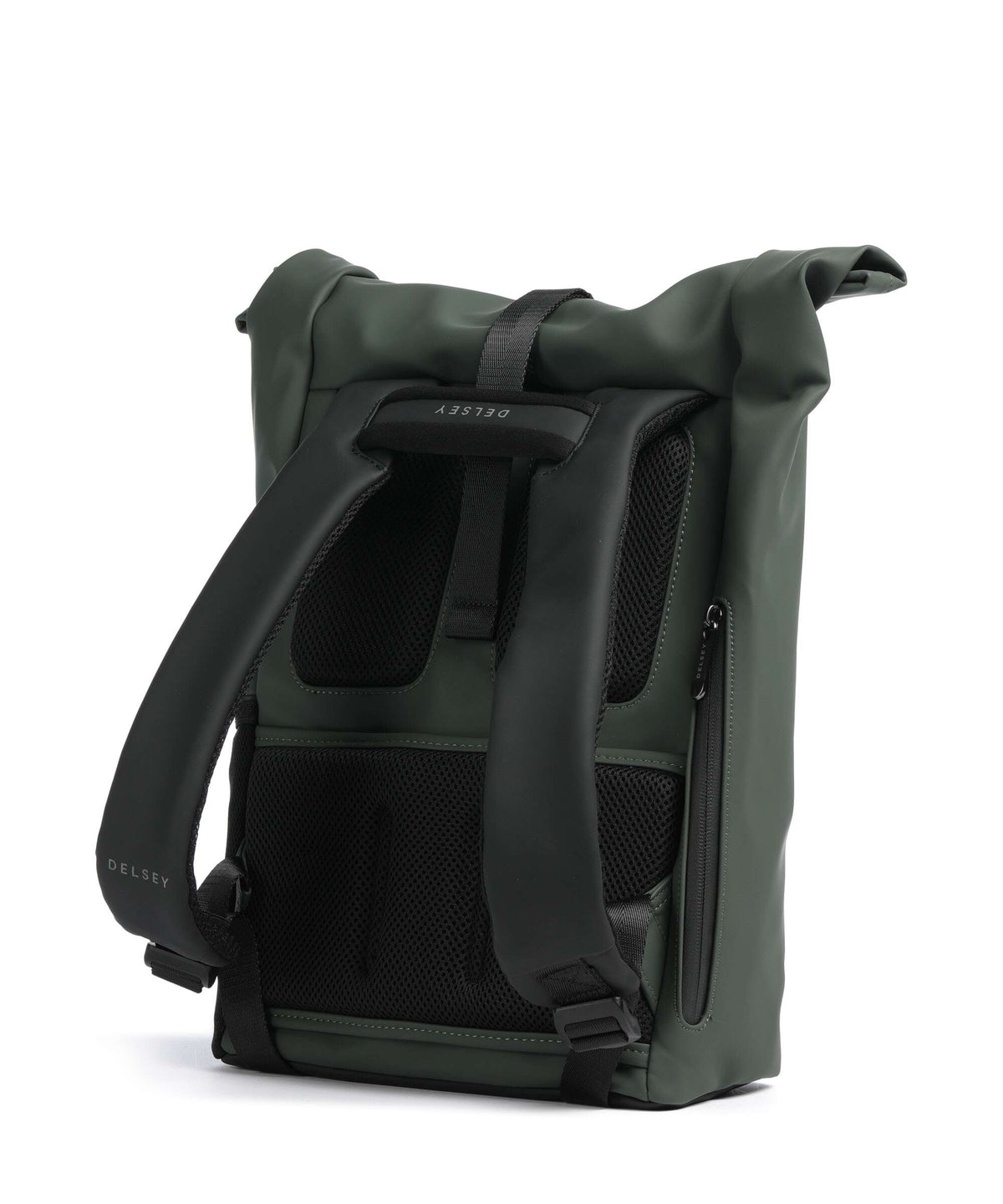 Delsey Paris Turenne Soft Rolltop backpack green