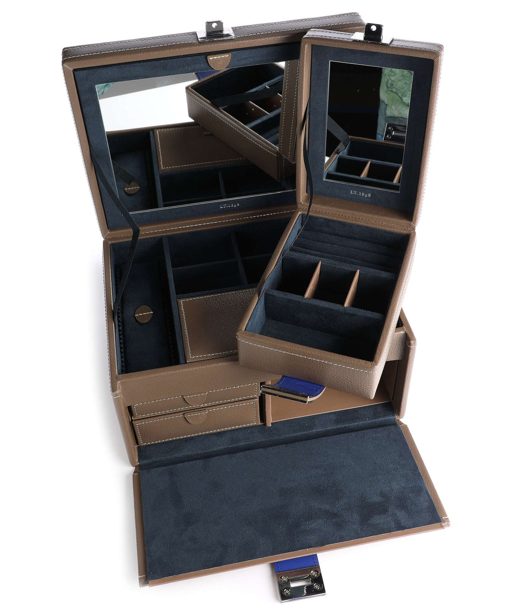 Le Tanneur Large Jewelry box taupe