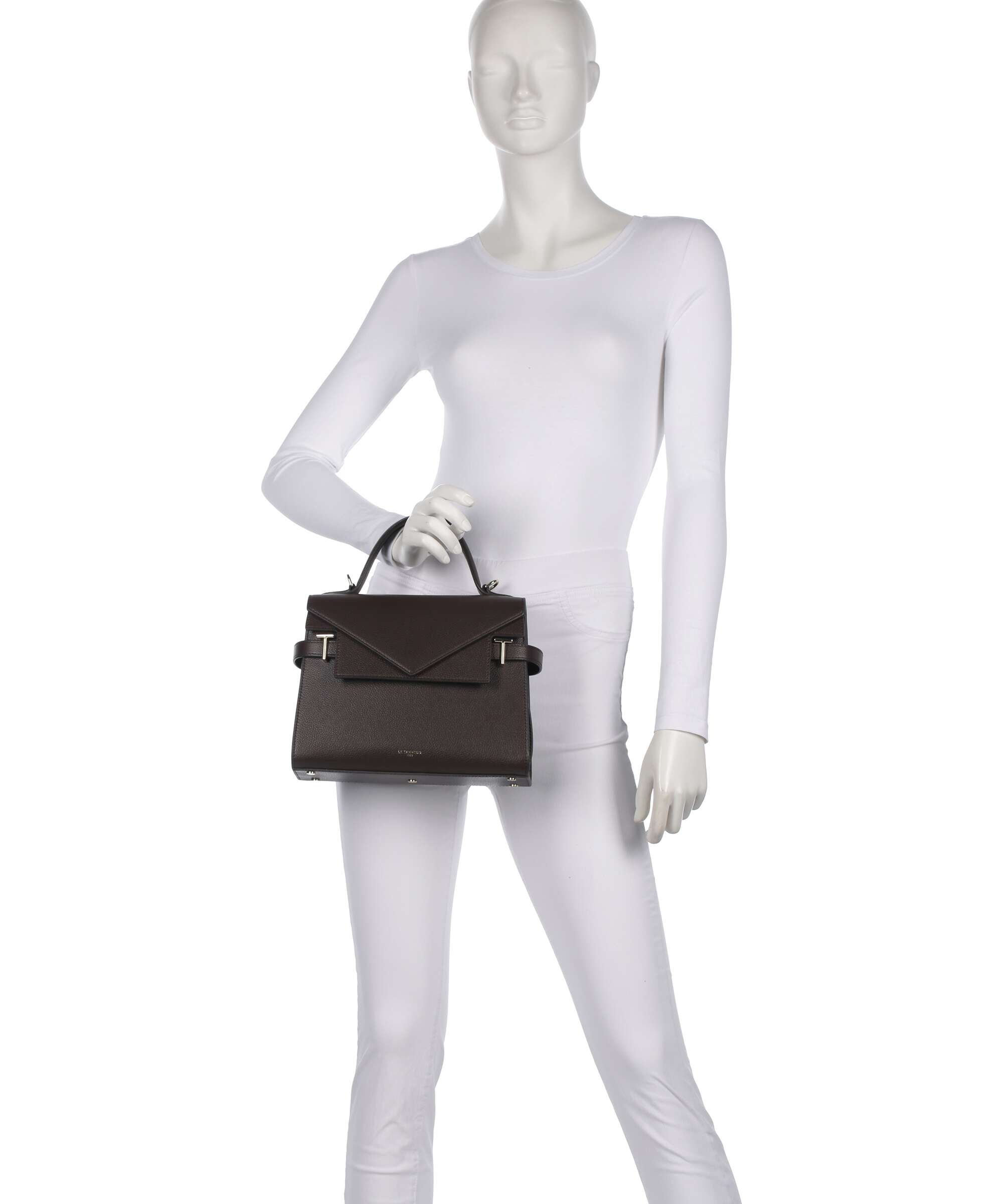 Le Tanneur Emilie Handbag arabica