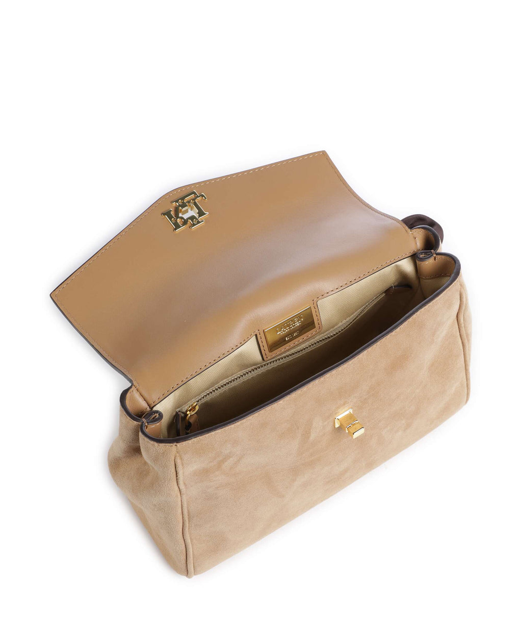 Lauren Ralph Lauren Farrah Small Handbag camel/urban bltng/camel multi