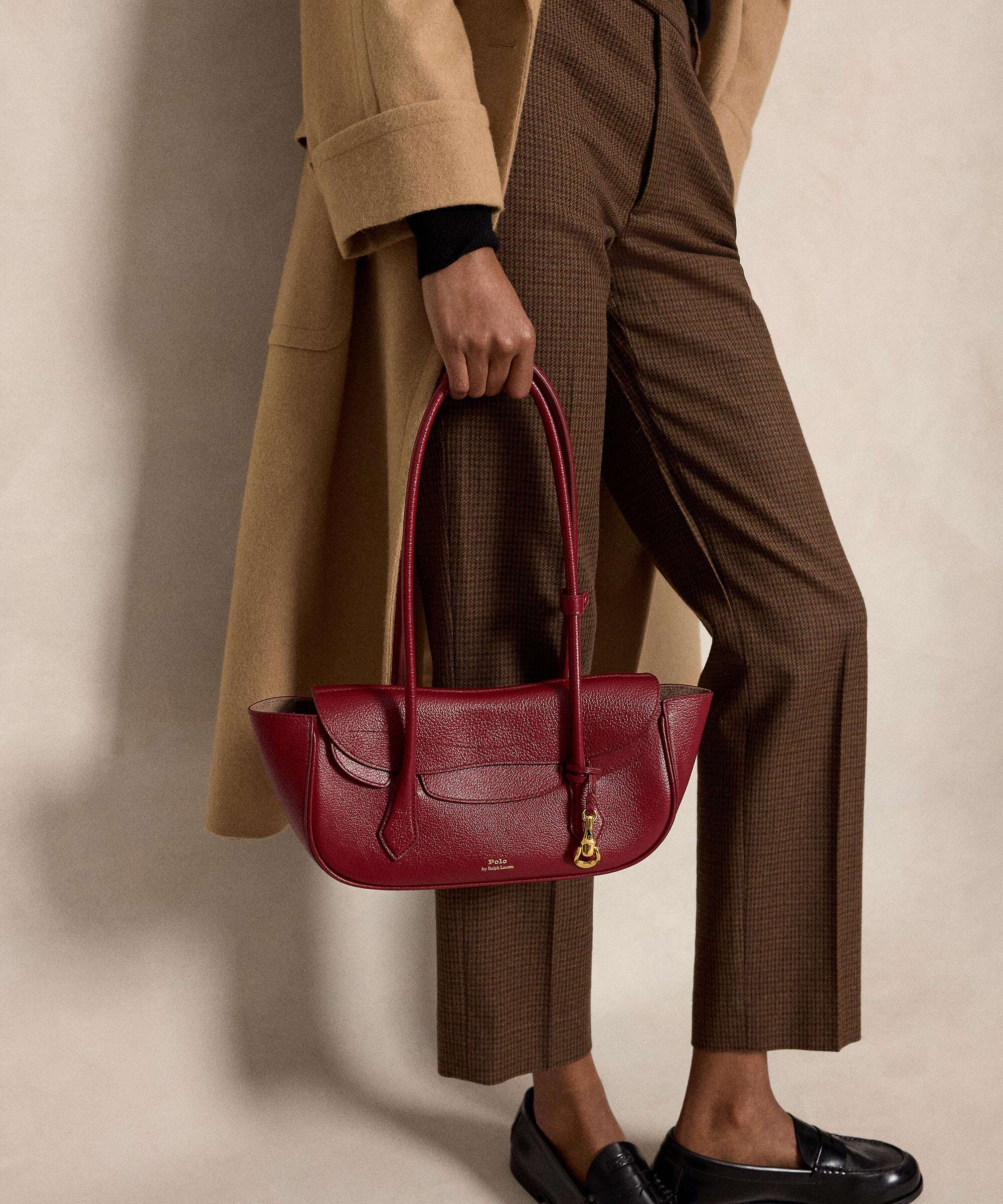 Polo Ralph Lauren Blaze Small Shoulder bag currant
