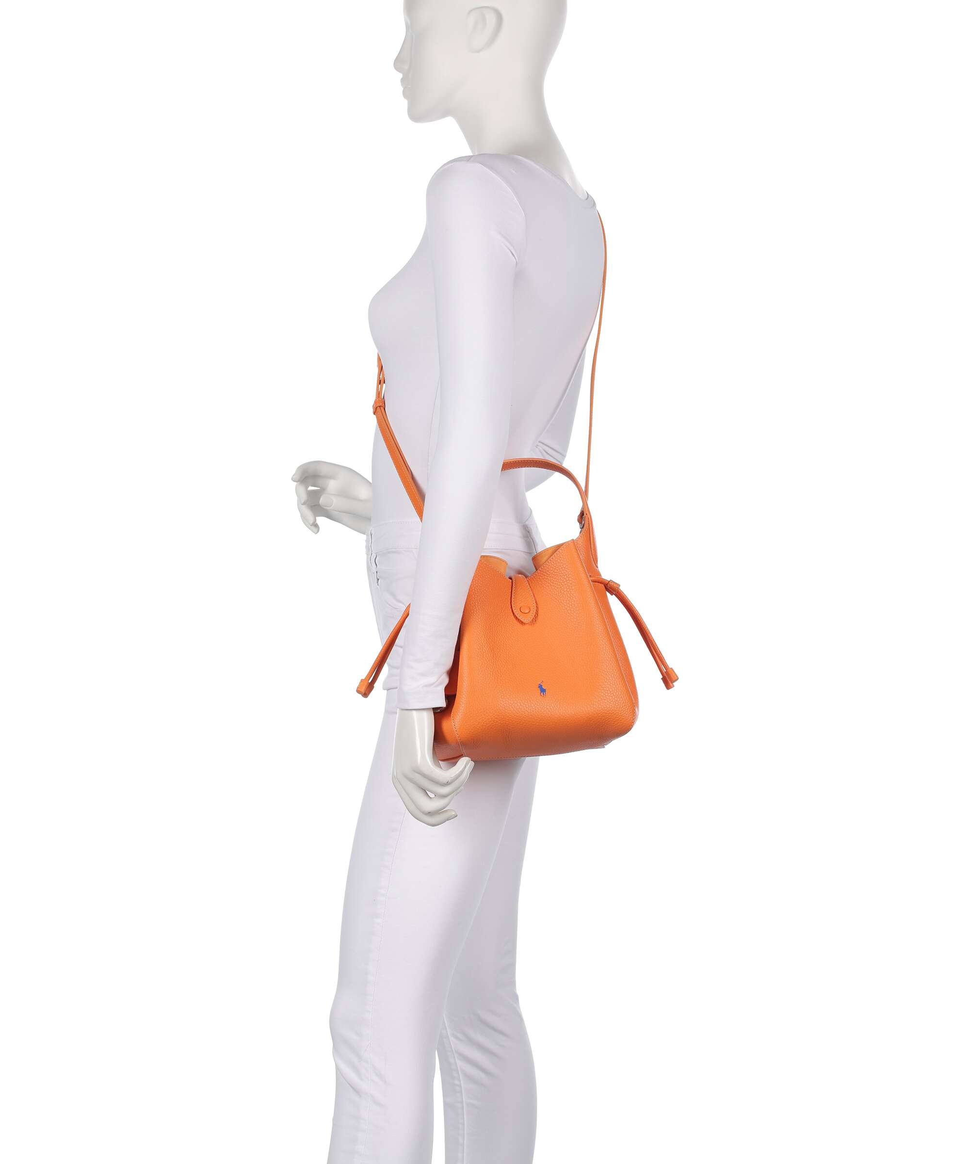 Polo Ralph Lauren Play Medium Bucket bag orange peel