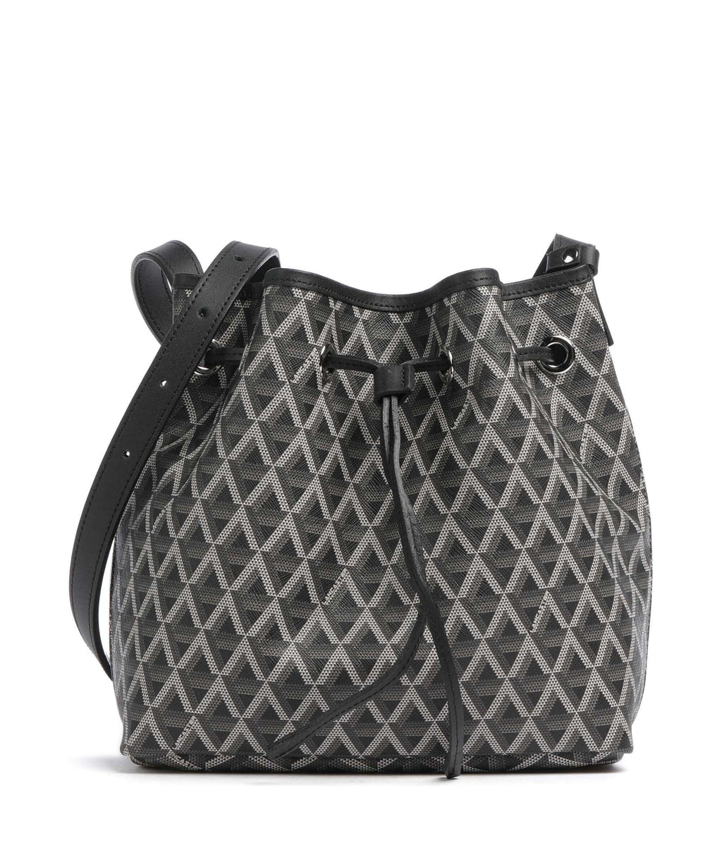 Lancaster Ikon Bucket bag noir