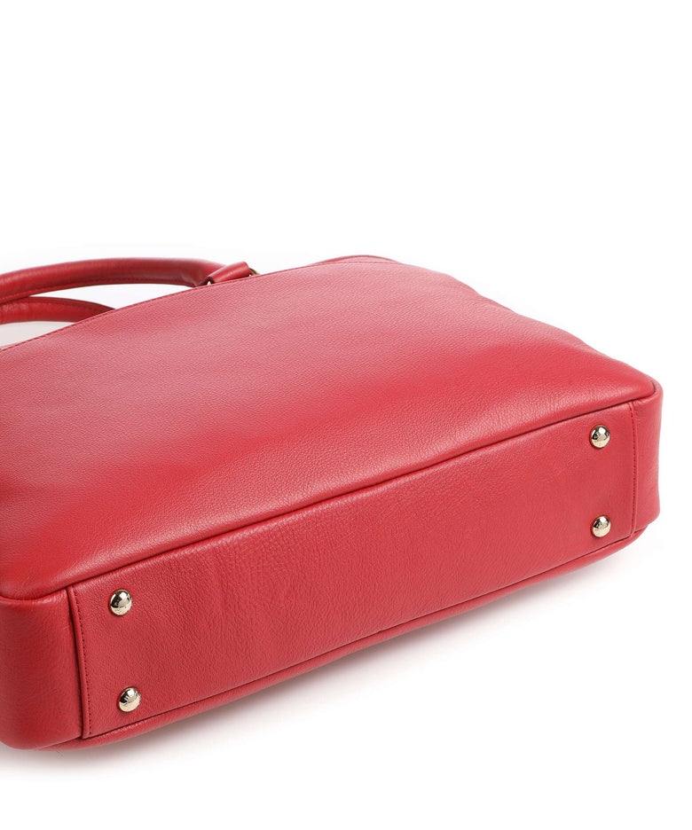 Lancaster Mademoiselle Briefcase rouge