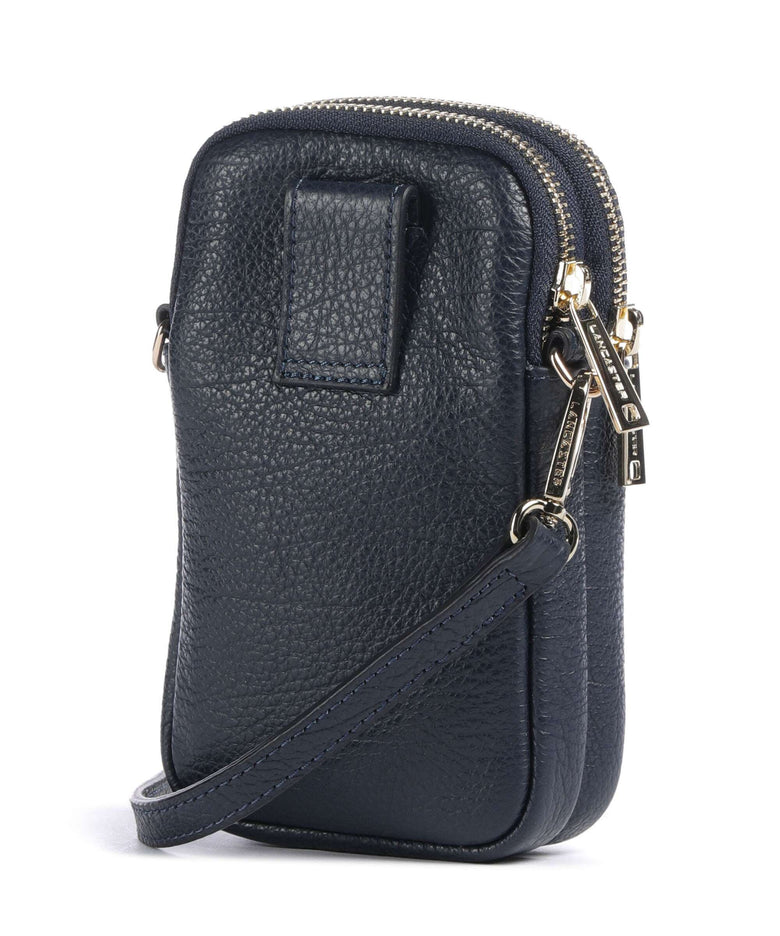 Lancaster Dune Phone bag bleu foncé